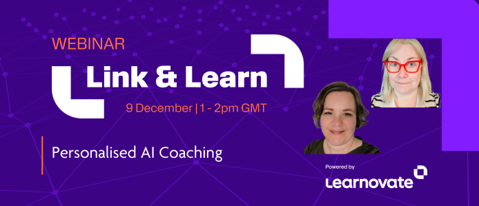 Link & Learn webinar – Personalised AI Coaching