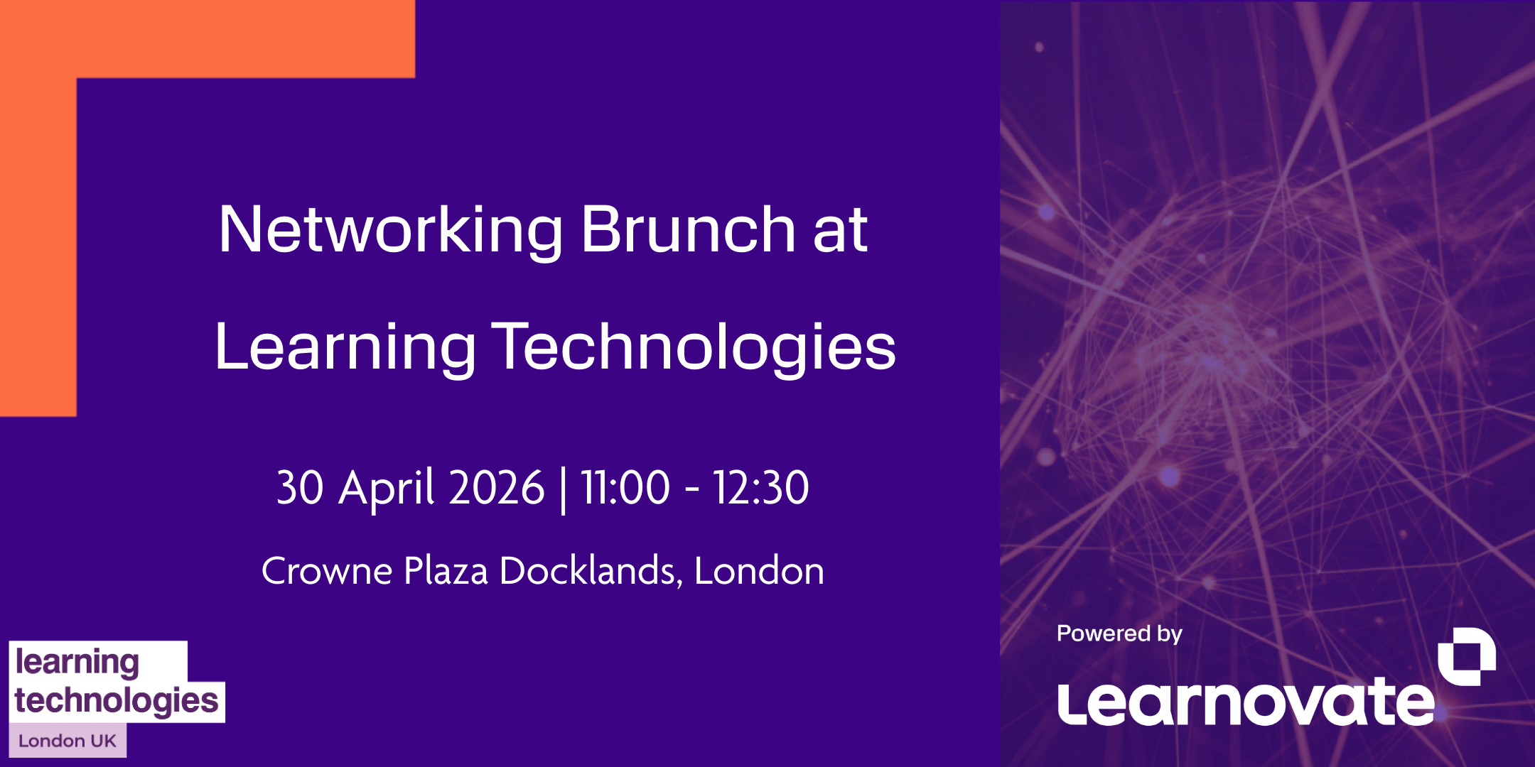 Networking Brunch at Learning Technologies 2026