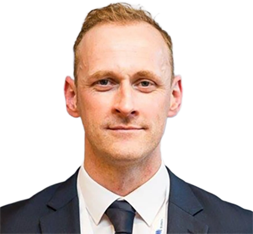 The photo shows a headshot of John Lenehan from Hibernia College.